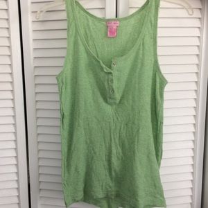 Pinkish Brand Green Tank Top
